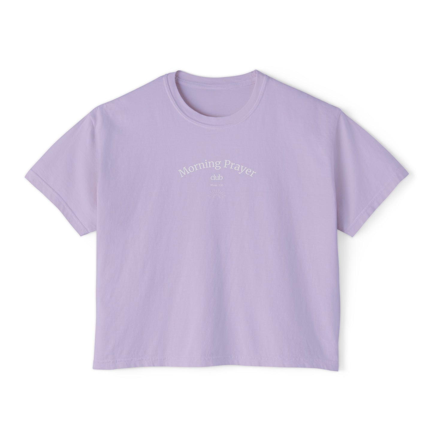 Morning Prayer Club Women's Boxy Tee