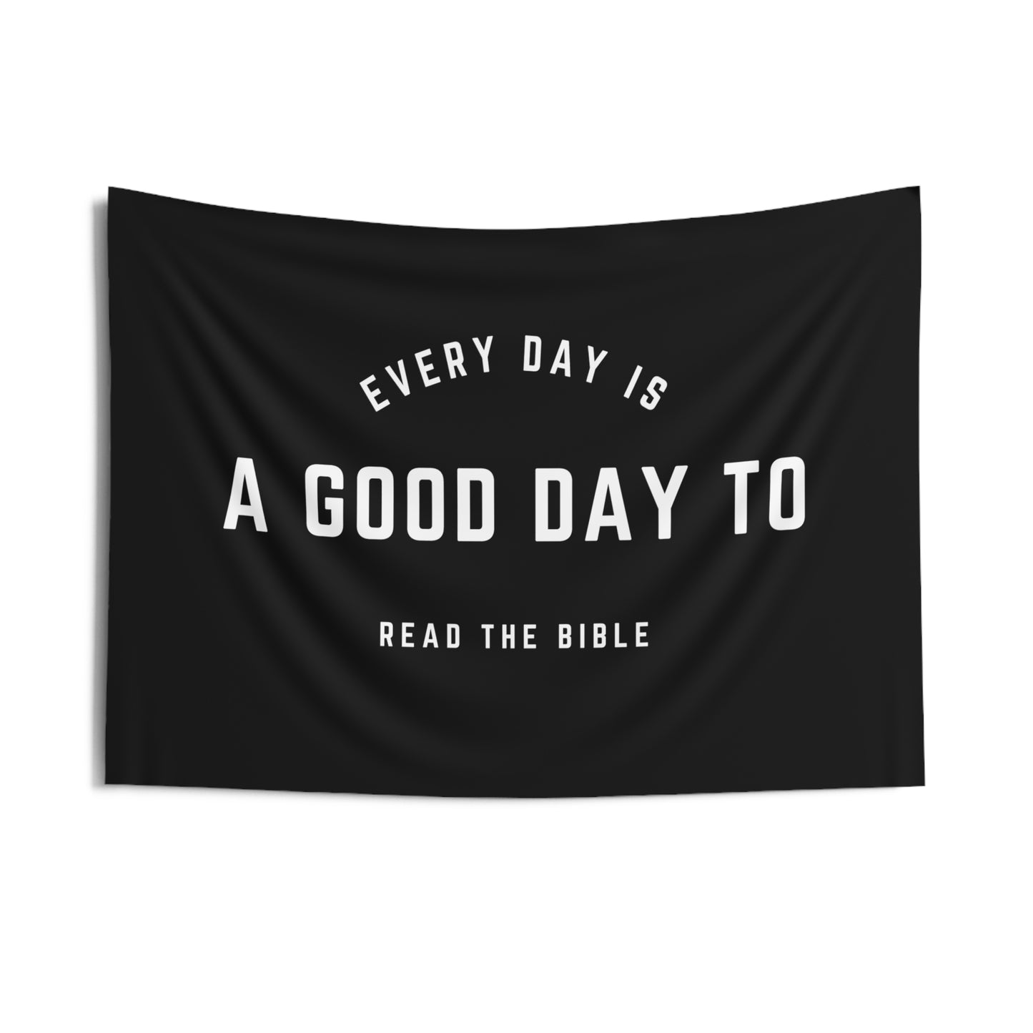 A Good Day to Read The Bible Wall Tapestry (Black)