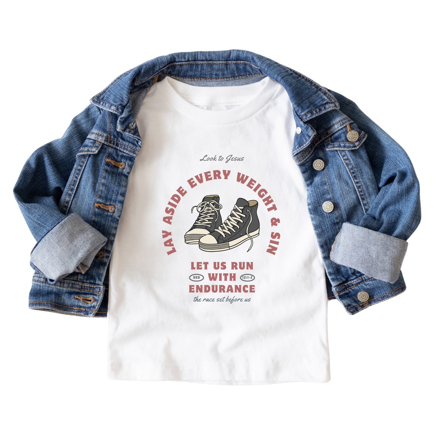 Run the Race Toddler Tee