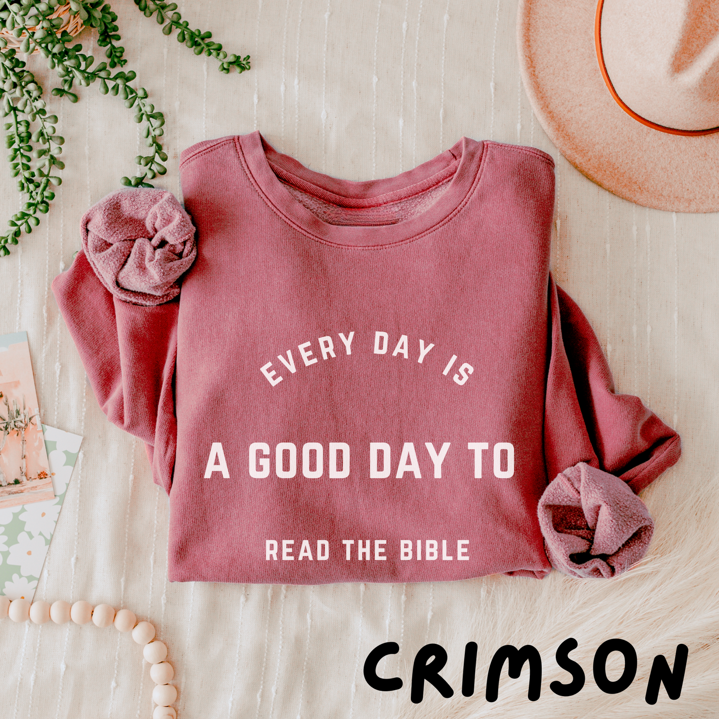 Read the Bible Lightweight Sweatshirt