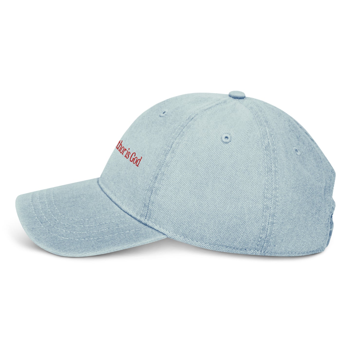 Favorite Author Denim Cap