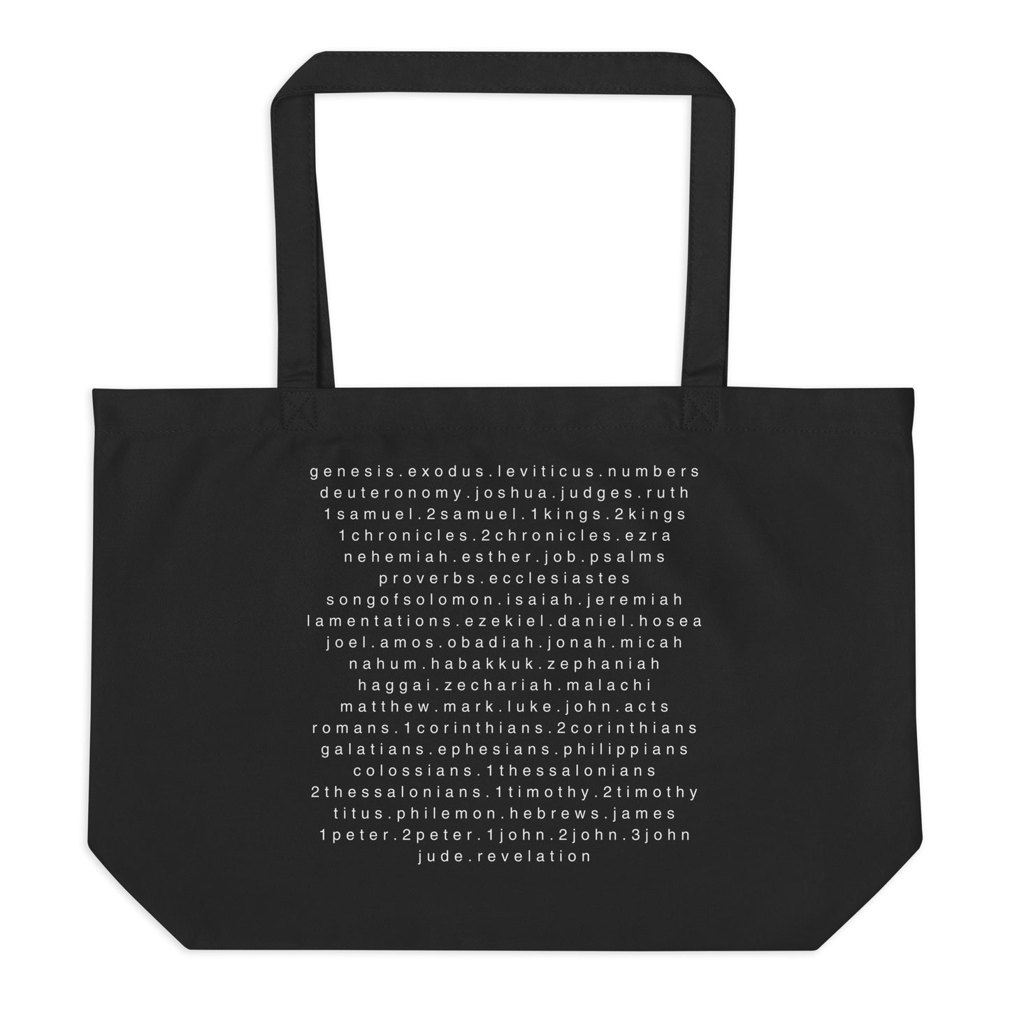 Large In the Beginning Tote Bag