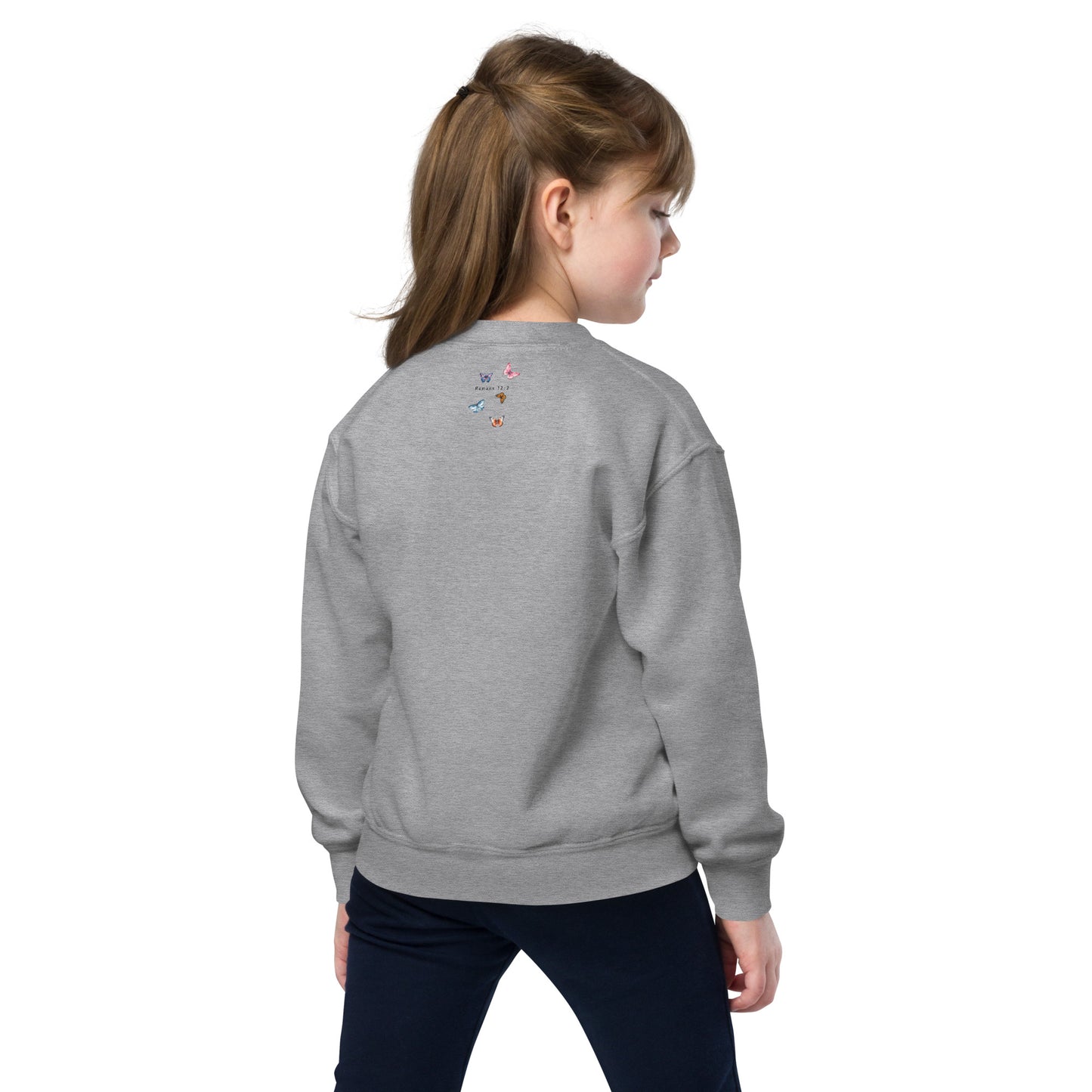 Be Transformed Youth Crewneck Sweatshirt